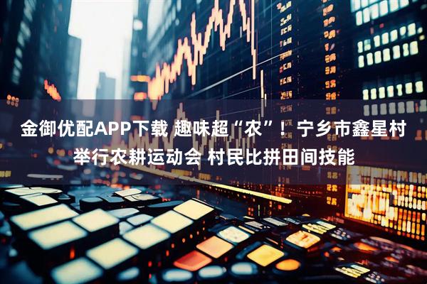 金御优配APP下载 趣味超“农”！宁乡市鑫星村举行农耕运动会 村民比拼田间技能